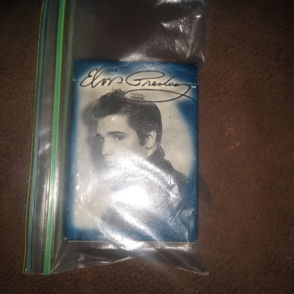 Vintage 2000 Elvis Presley bicycle playing cards